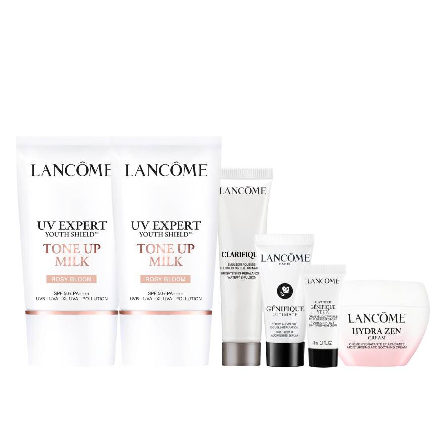 【官網母親節獨家】超輕盈UV煥亮妝前乳重裝組(#粉潤光X2)