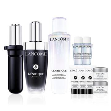 【官網母親節獨家】嫩亮雙星PRO震撼補貨組(小黑瓶PRO50ml+小黑瓶補充瓶+極光水)