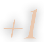 +1